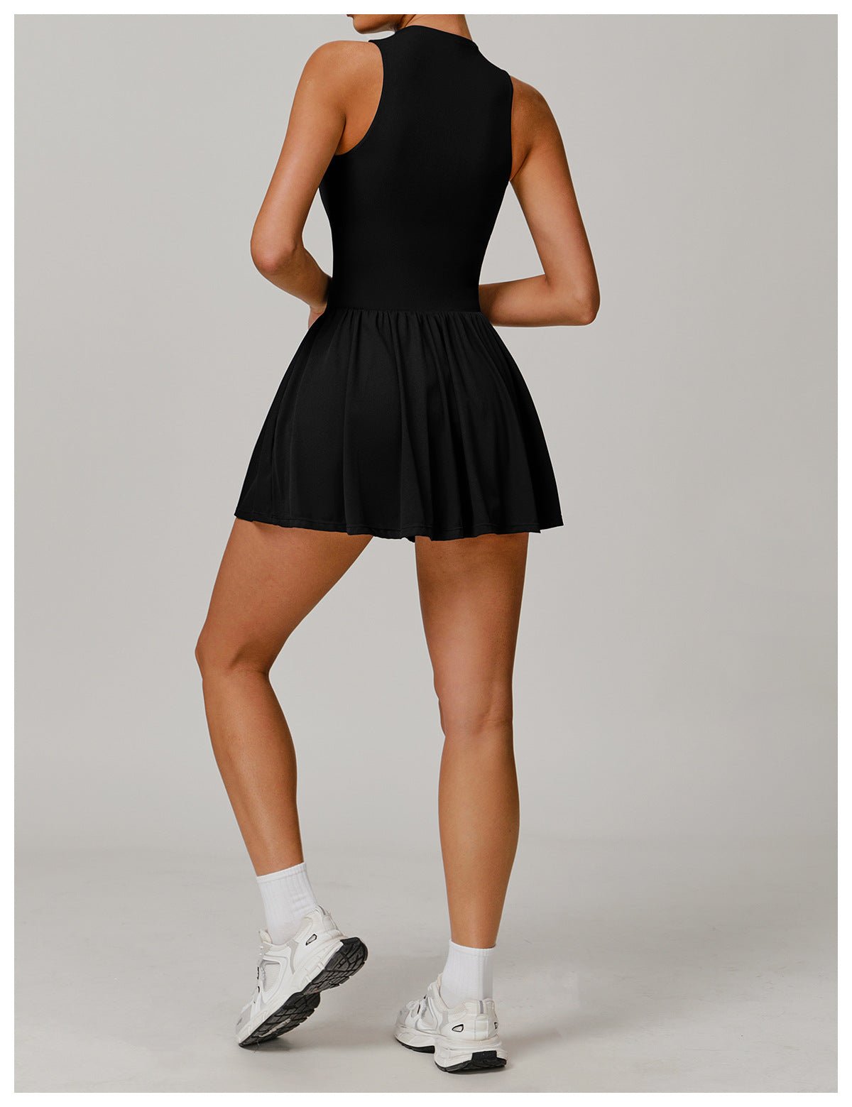 Anti - Peek A - Line Tennis Skirt for Outdoor Running & Sports - WutongActive