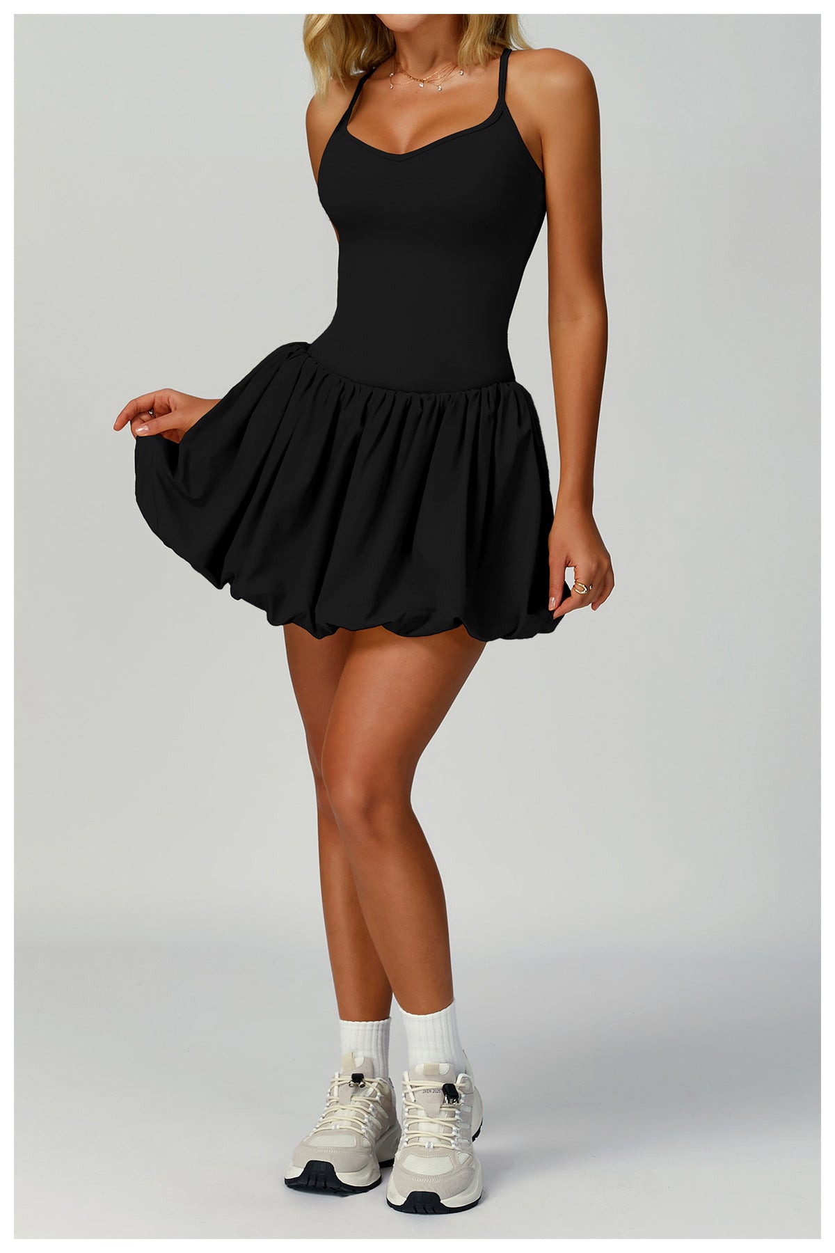 Anti - Peek Sports Skirt for Outdoor Running and Casual Wear" - WutongActive