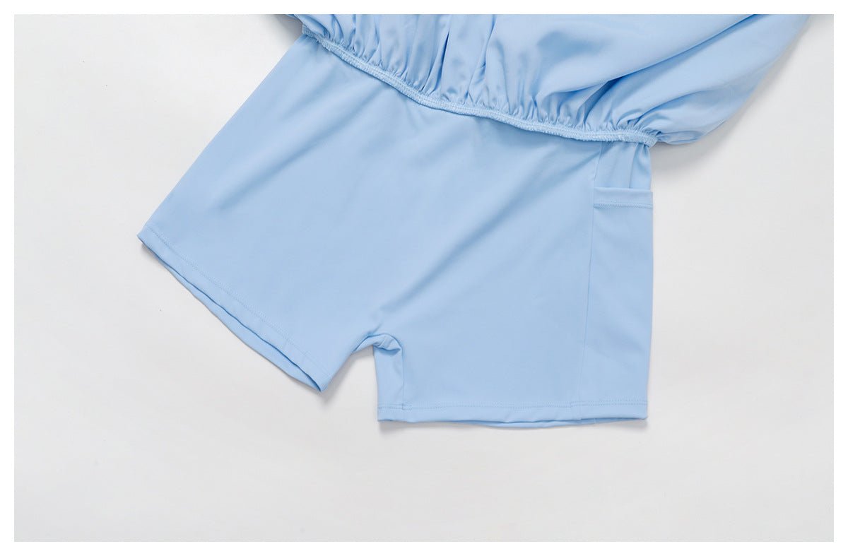 Anti - Peek Sports Skirt for Outdoor Running and Casual Wear" - WutongActive