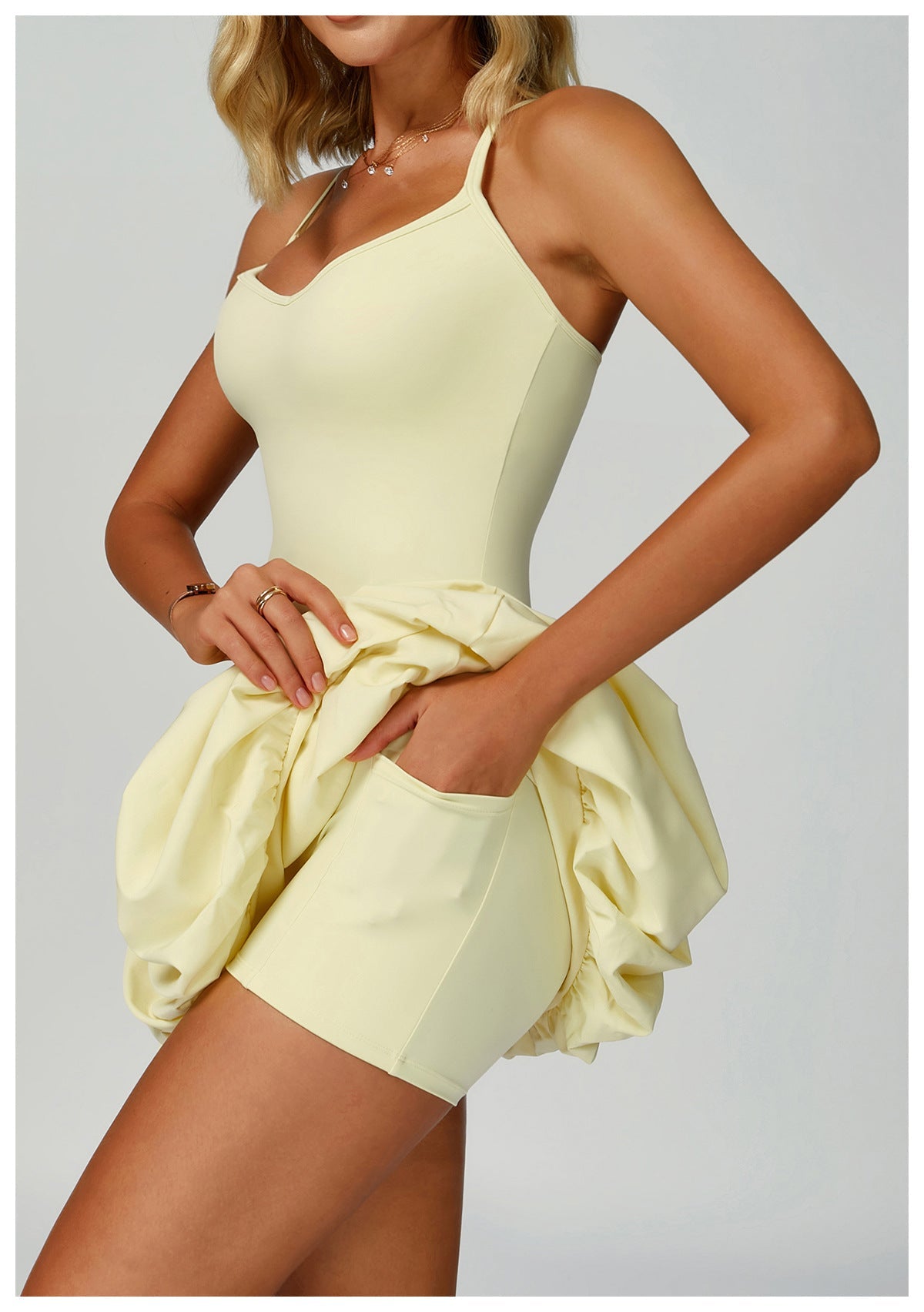 Anti - Peek Sports Skirt for Outdoor Running and Casual Wear" - WutongActive