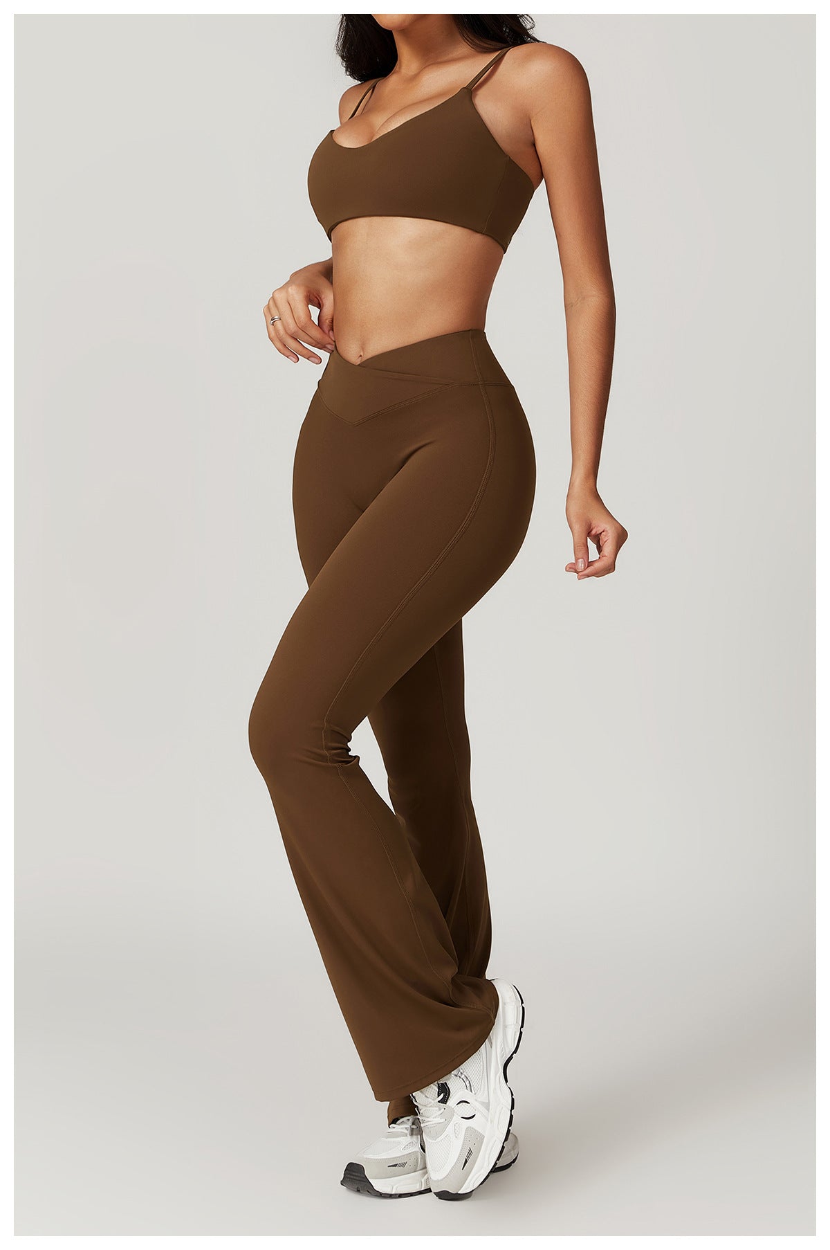 Back - Baring Fitness Set - Quick - Dry Yoga Outfit for Women Gym Wear - WutongActive