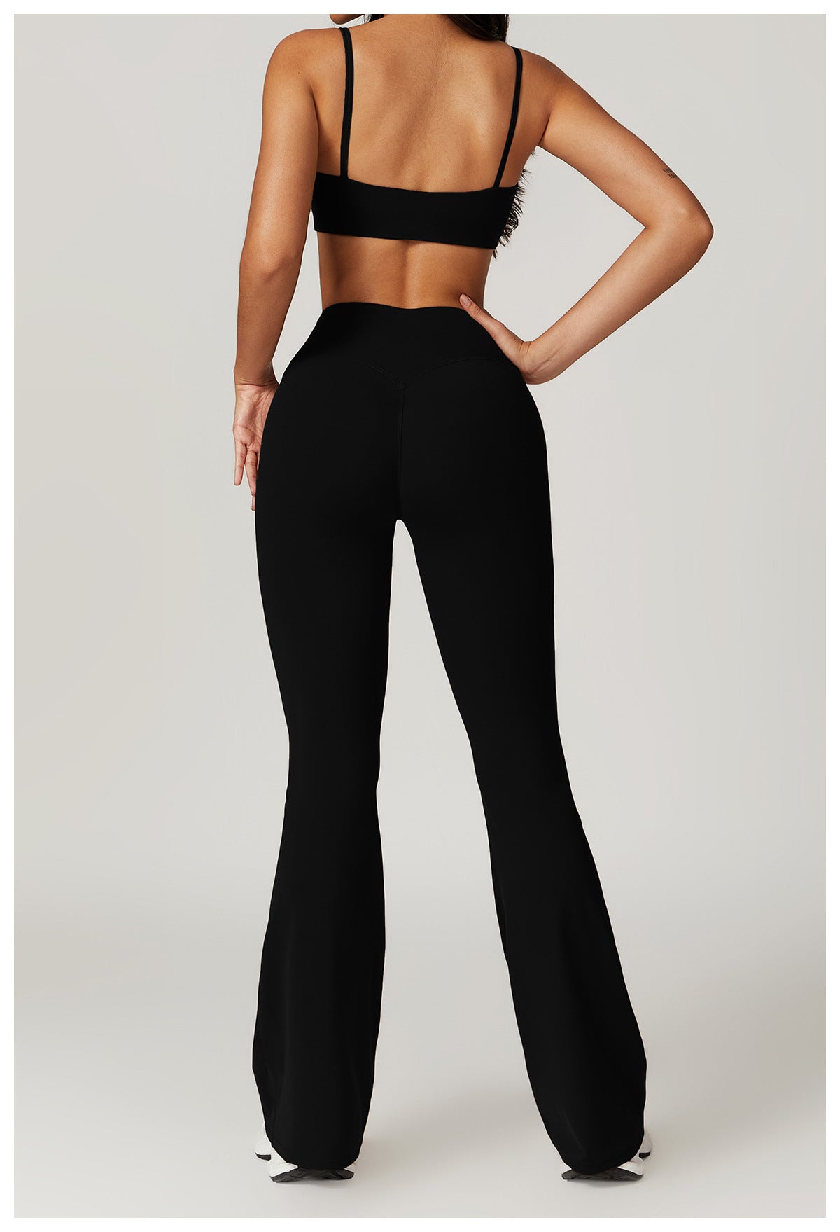 Back - Baring Fitness Set - Quick - Dry Yoga Outfit for Women Gym Wear - WutongActive