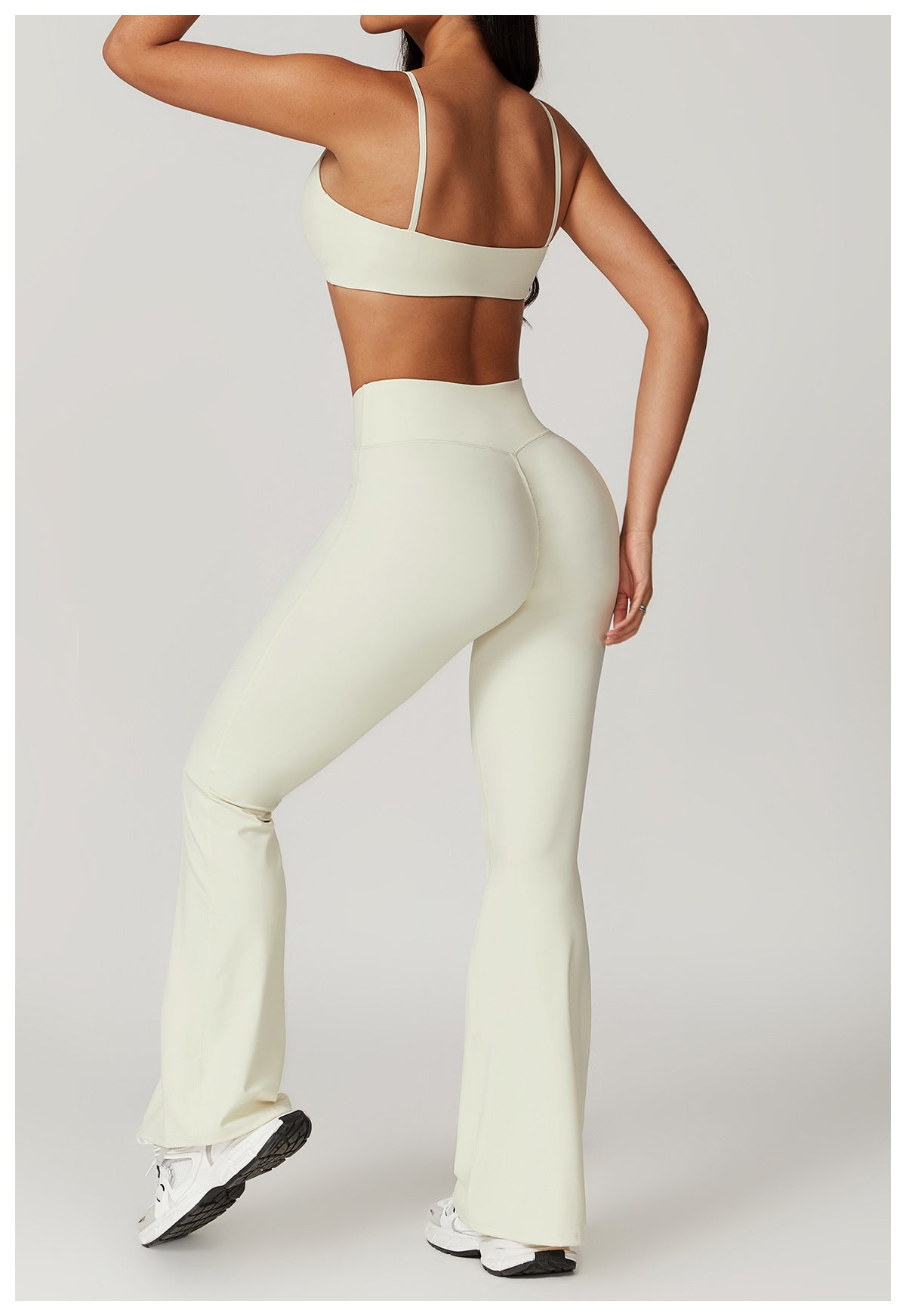Back - Baring Fitness Set - Quick - Dry Yoga Outfit for Women Gym Wear - WutongActive