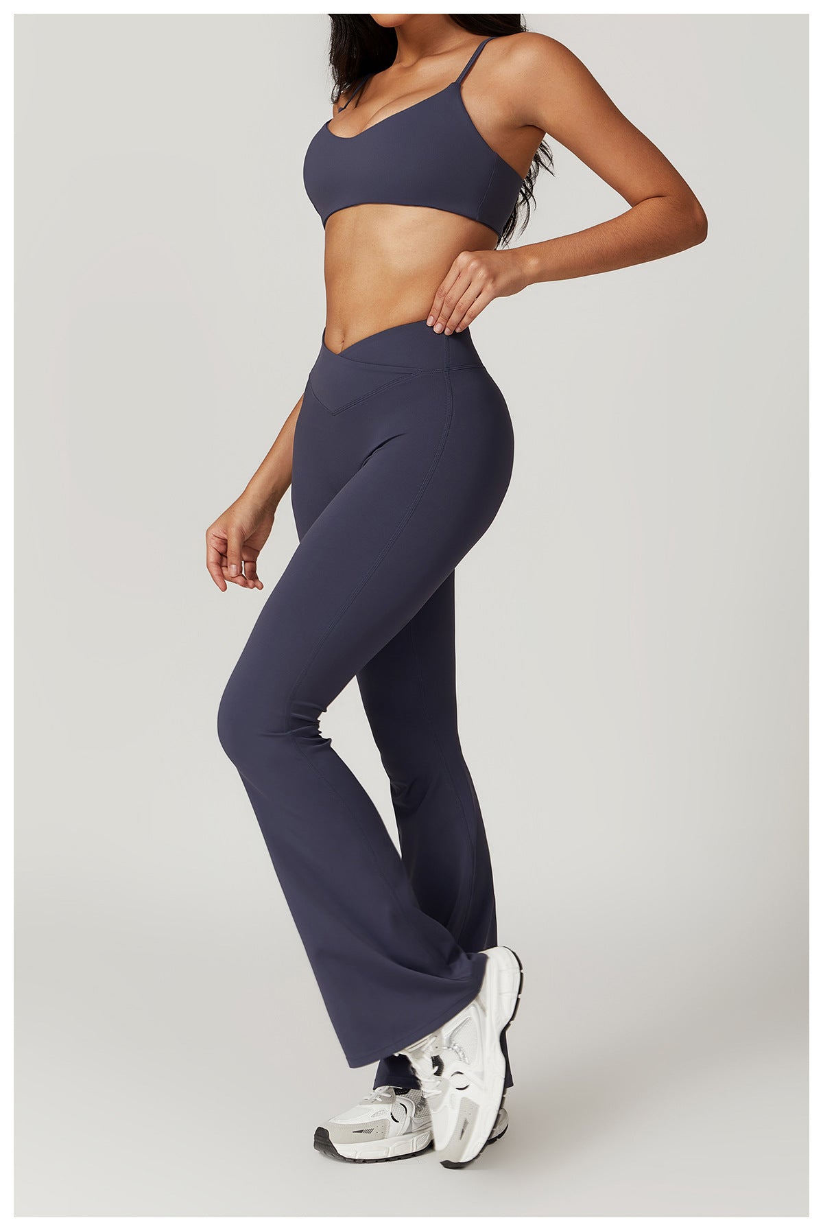 Back - Baring Fitness Set - Quick - Dry Yoga Outfit for Women Gym Wear - WutongActive
