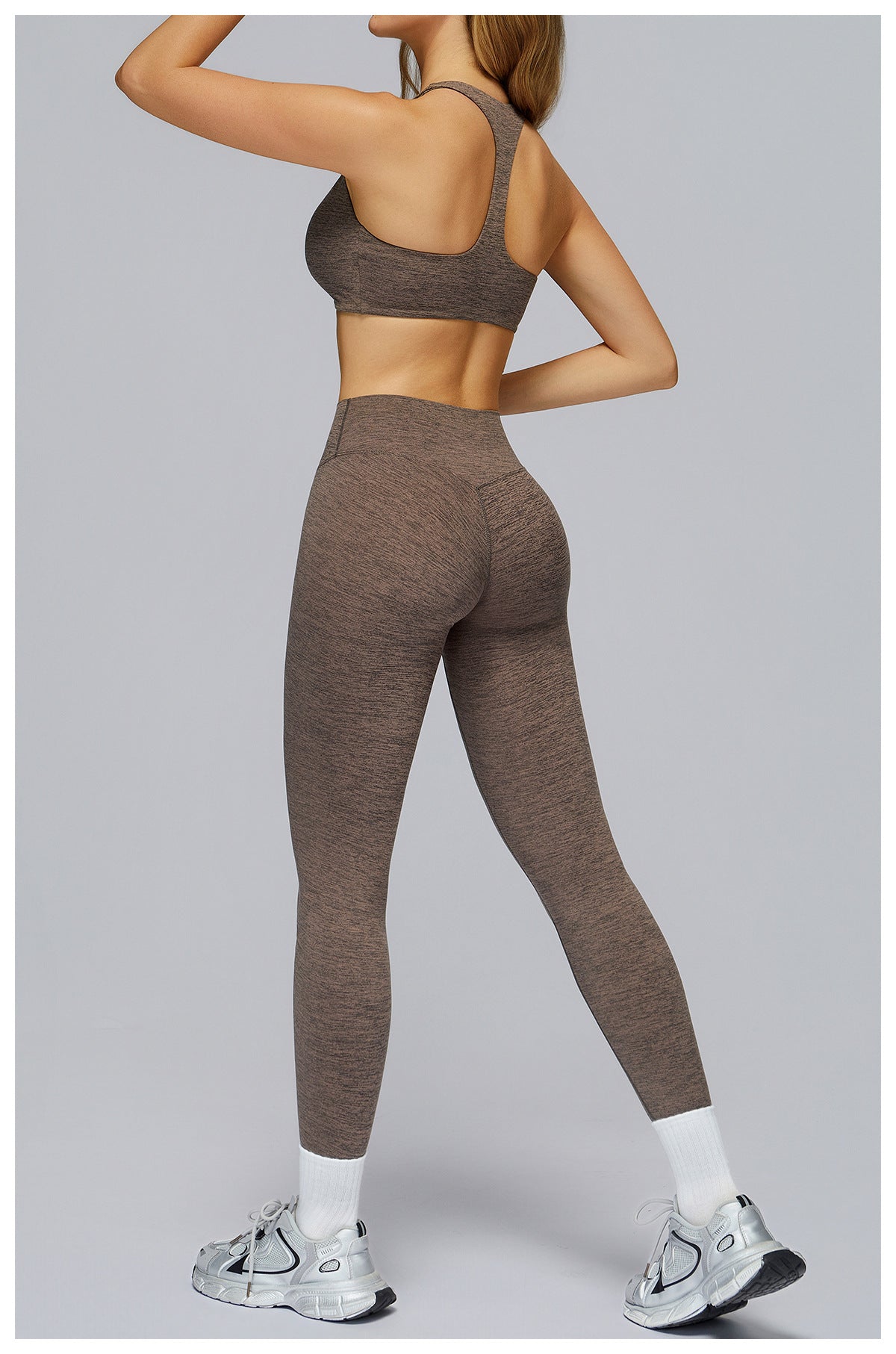 Brushed Fabric Yoga Set with Racerback - WutongActive