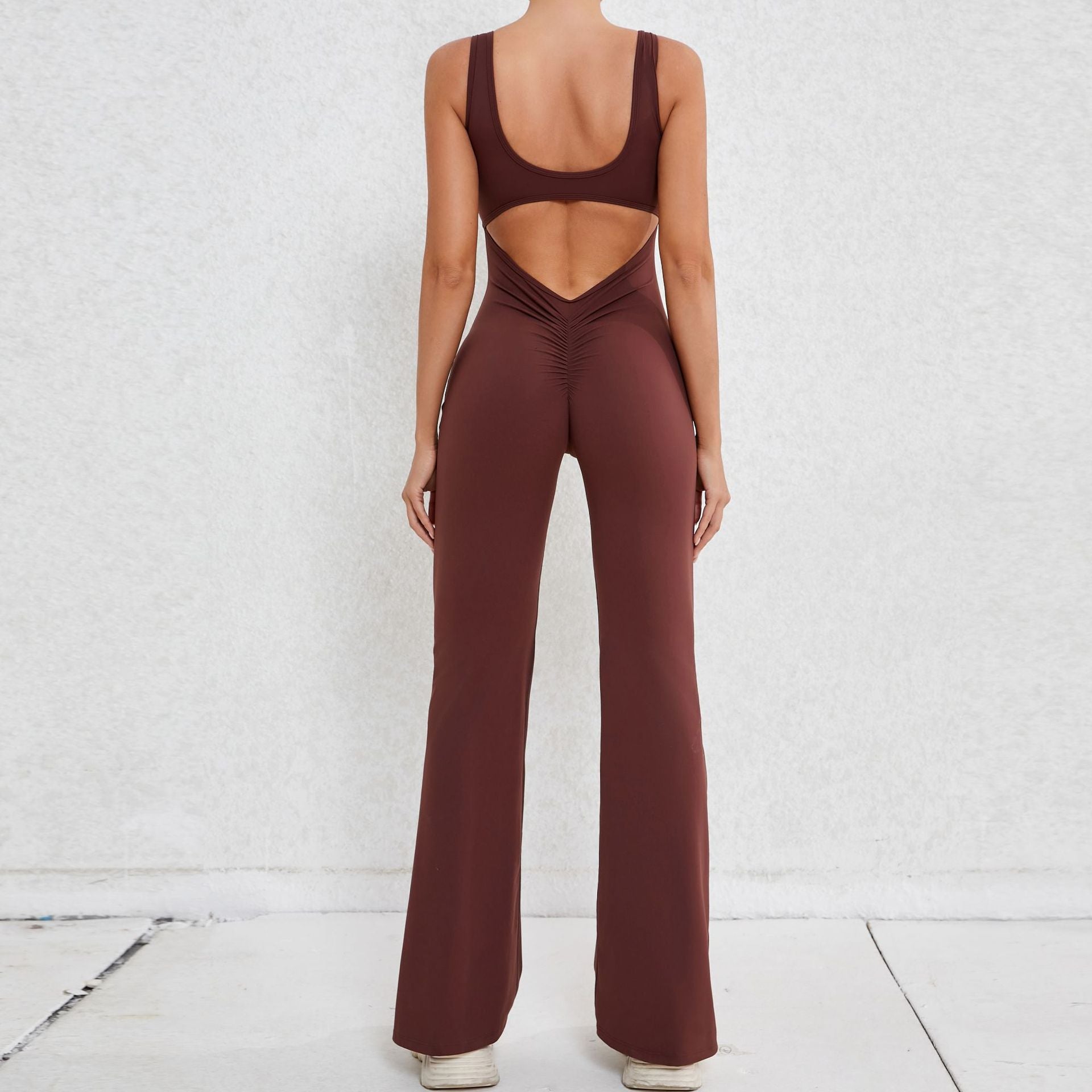 Flared Yoga Bodysuit - WutongActive