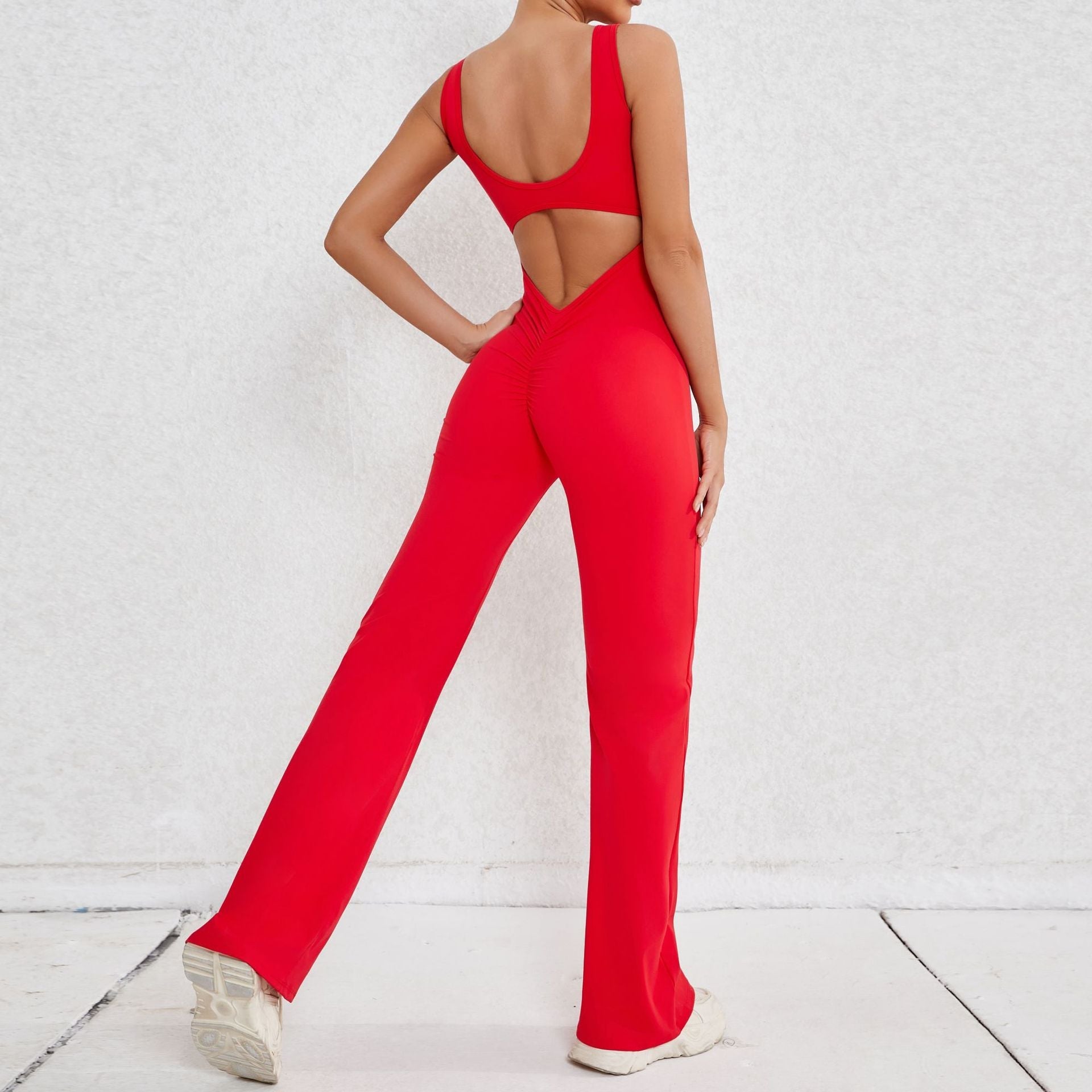 Flared Yoga Bodysuit - WutongActive