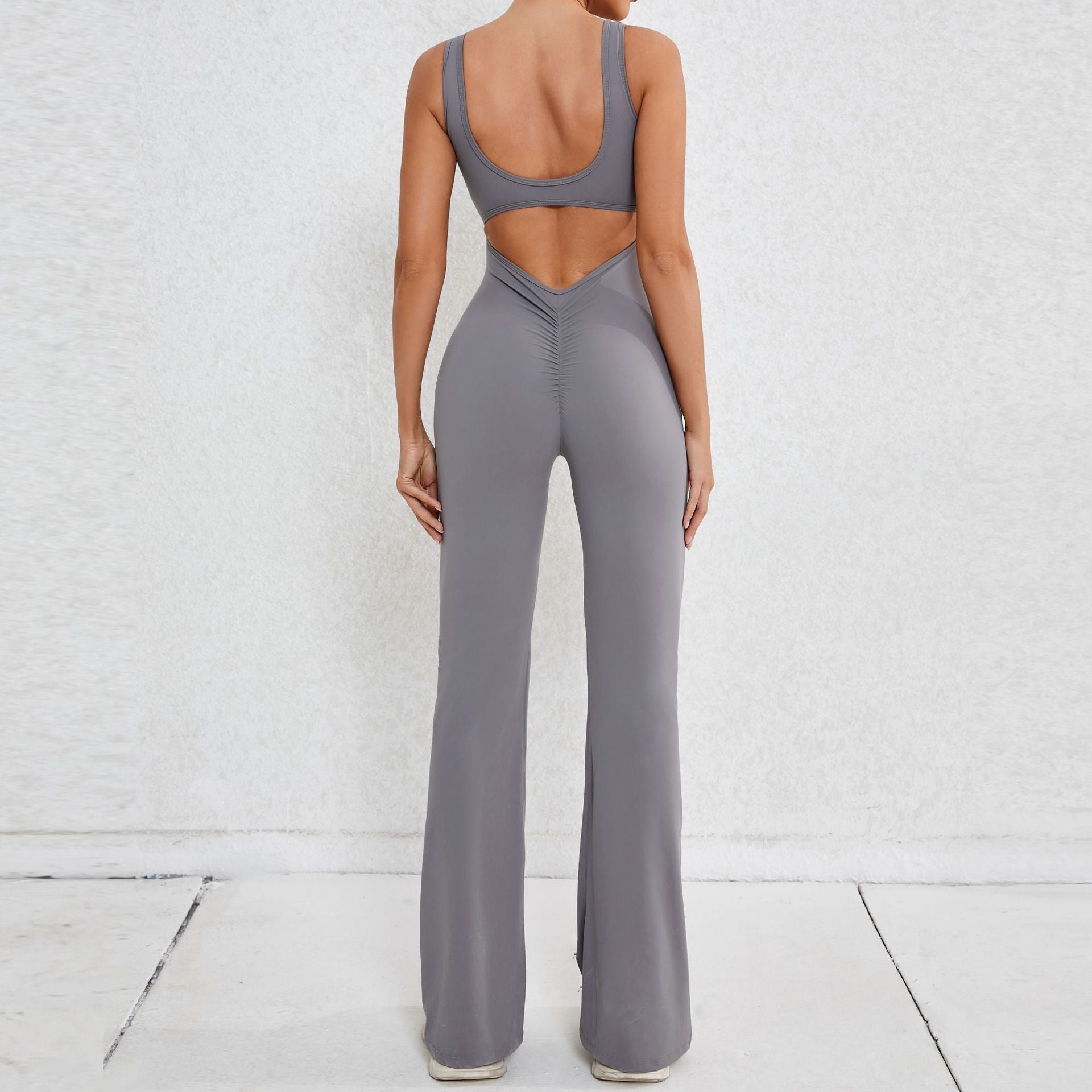 Flared Yoga Bodysuit - WutongActive