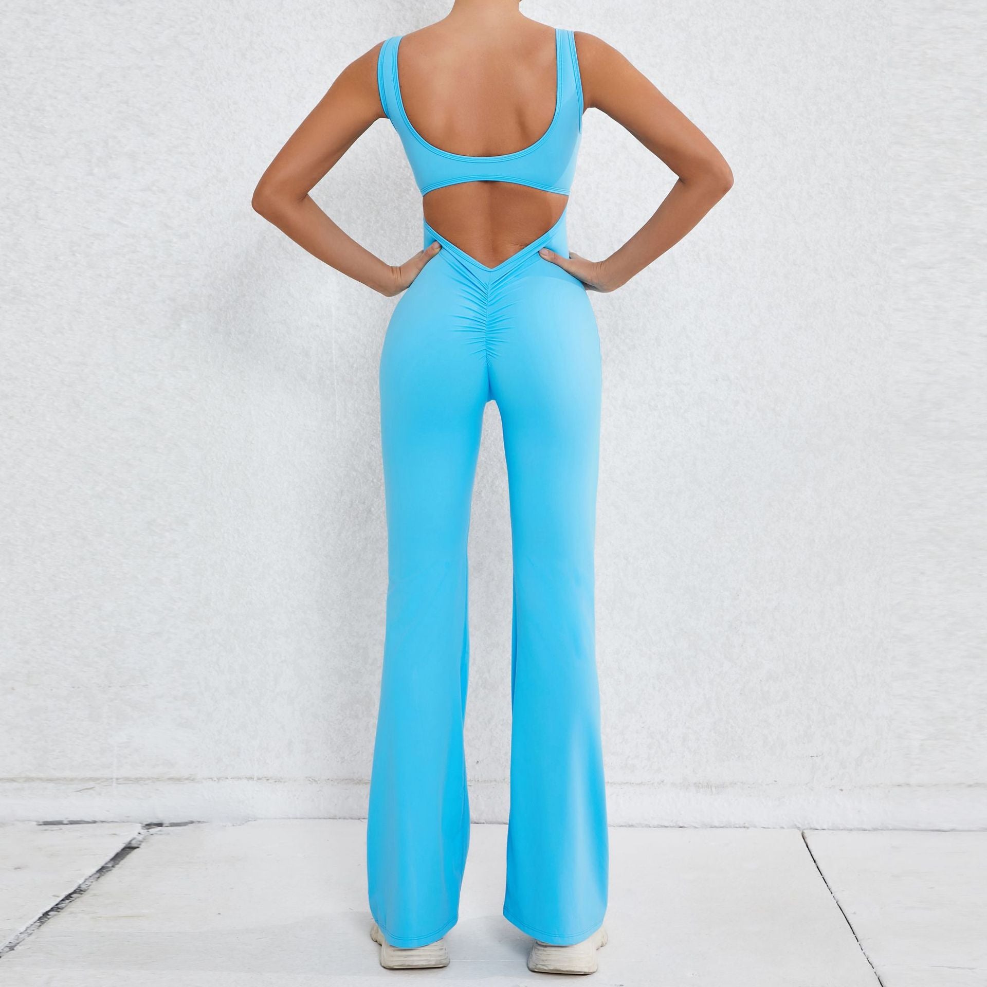 Flared Yoga Bodysuit - WutongActive