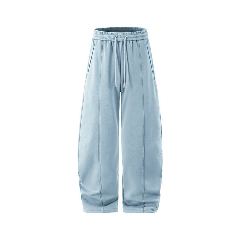 Eggshell Fleece Hoodie & curved - hem Sweatpants - WutongActive