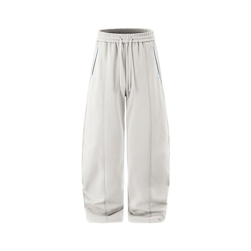 Eggshell Fleece Hoodie & curved - hem Sweatpants - WutongActive