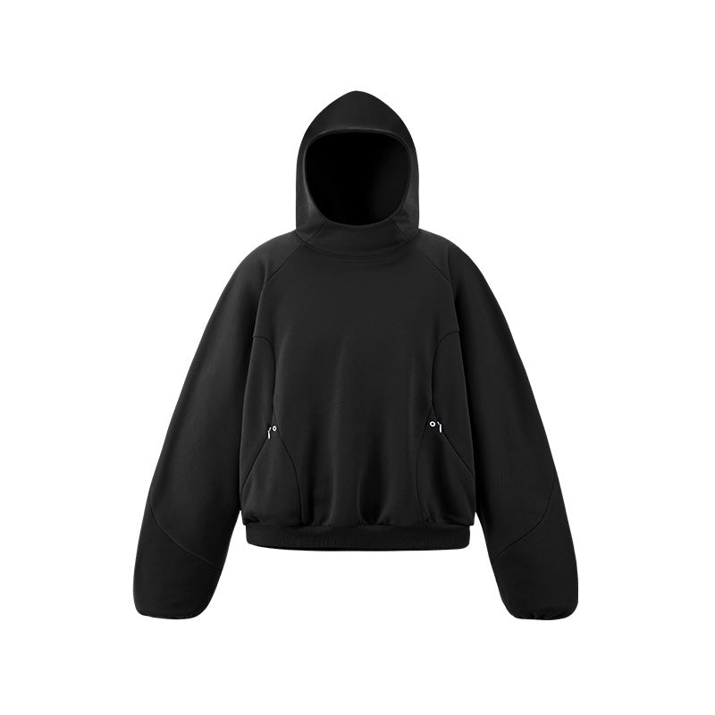 Eggshell Fleece Hoodie & curved - hem Sweatpants - WutongActive