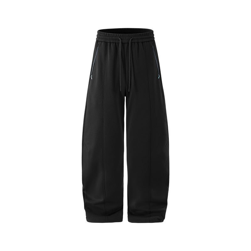 Eggshell Fleece Hoodie & curved - hem Sweatpants - WutongActive