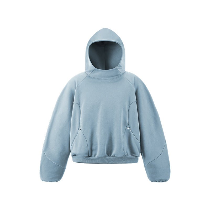 Eggshell Fleece Hoodie & curved - hem Sweatpants - WutongActive