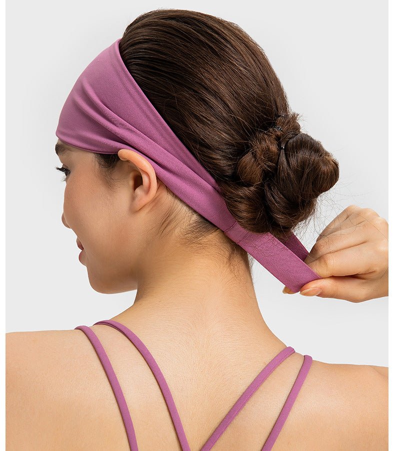High - Elasticity Breathable Sports Headband for Yoga & Fitness - WutongActive