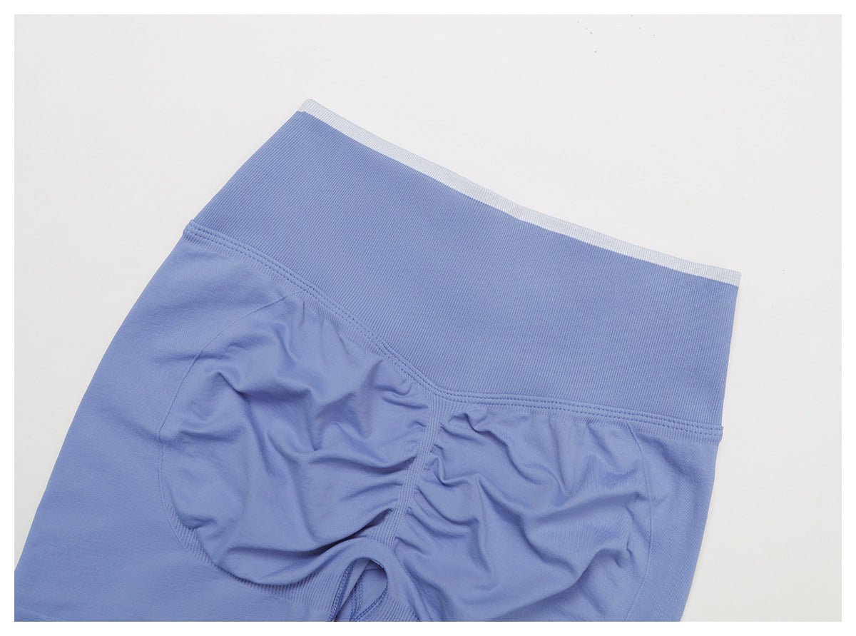 High - Waisted Tight - Fitting Workout Running Fitness Shorts for Women - WutongActive
