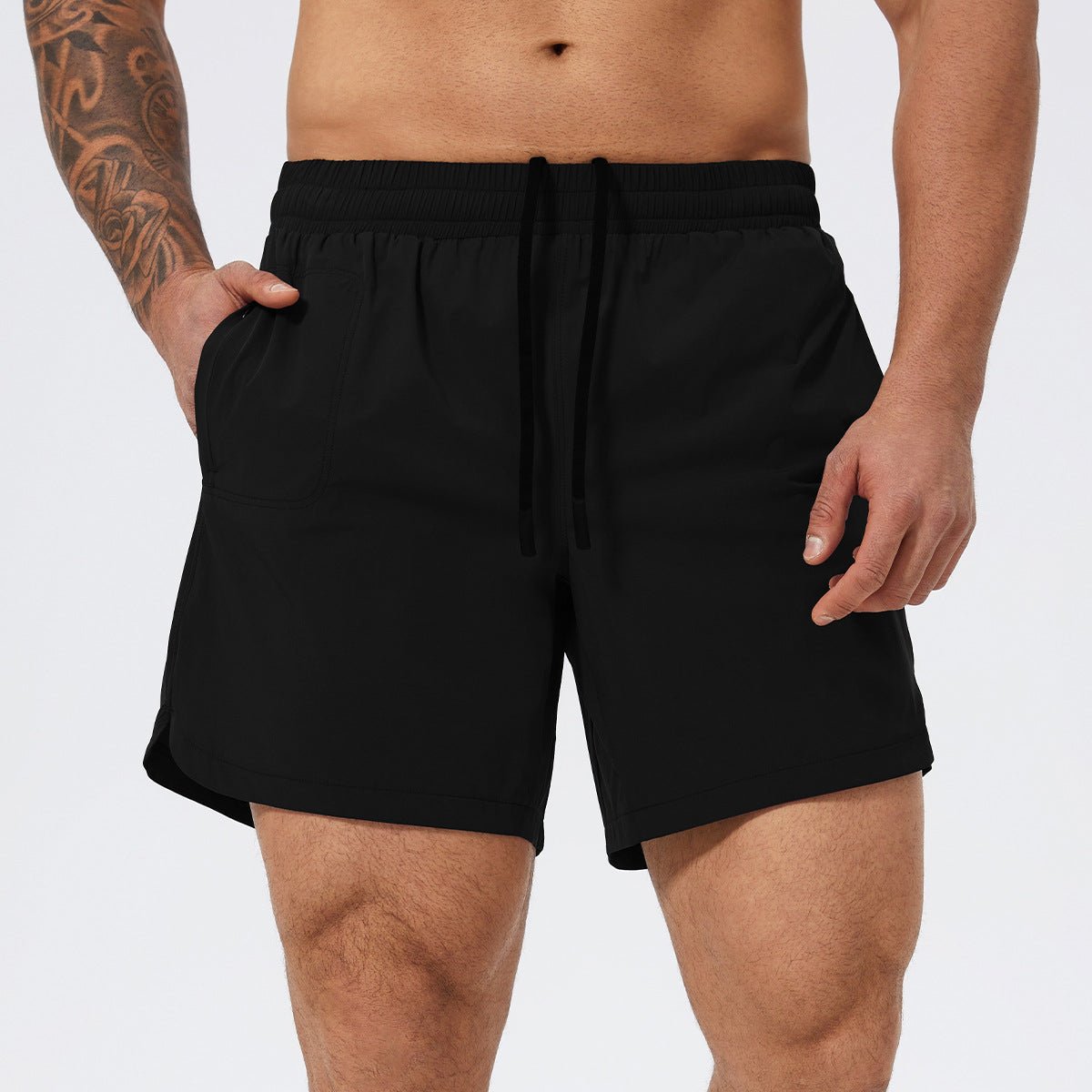 Men's Athletic Shorts - Quick - Dry Double - Layer for Basketball Tennis Running - WutongActive
