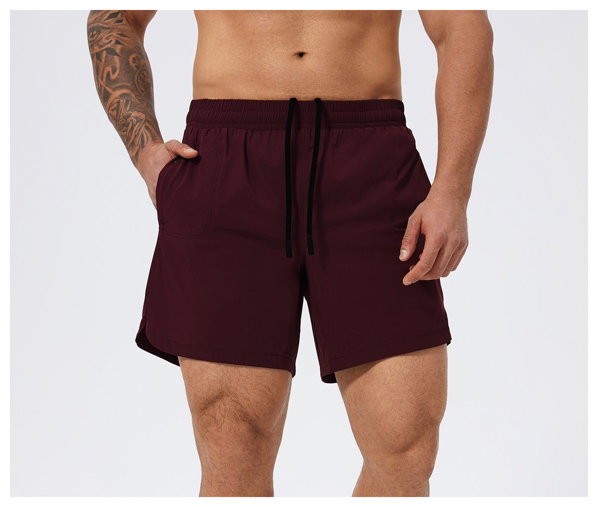 Men's Athletic Shorts - Quick - Dry Double - Layer for Basketball Tennis Running - WutongActive