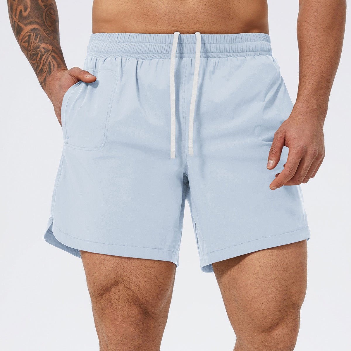 Men's Athletic Shorts - Quick - Dry Double - Layer for Basketball Tennis Running - WutongActive