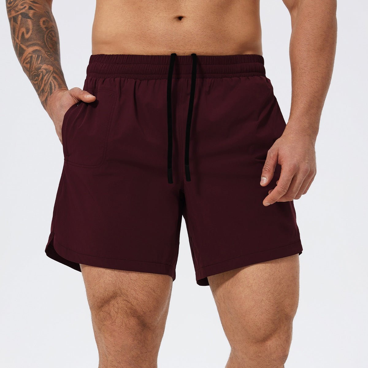 Men's Athletic Shorts - Quick - Dry Double - Layer for Basketball Tennis Running - WutongActive