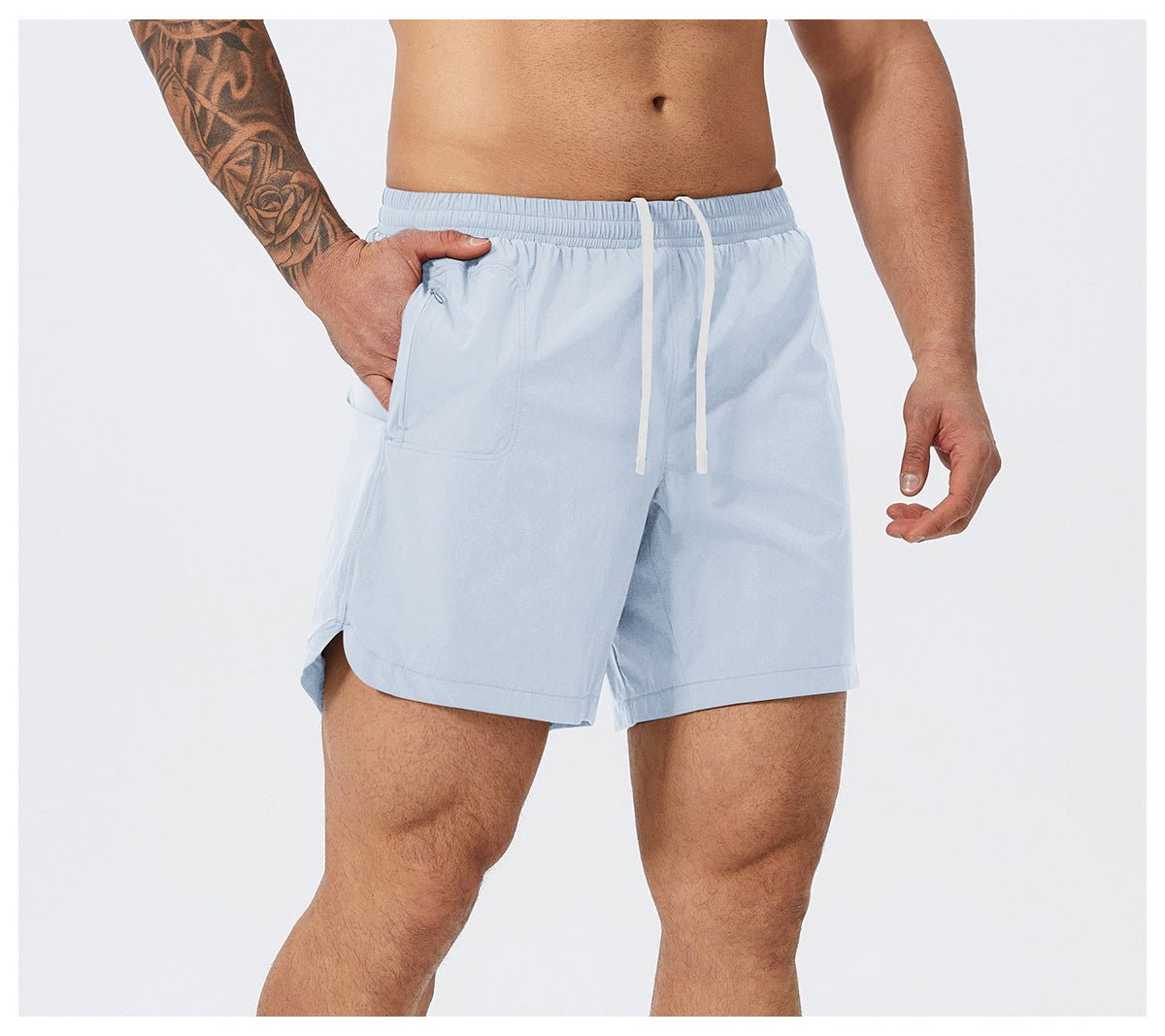 Men's Athletic Shorts - Quick - Dry Double - Layer for Basketball Tennis Running - WutongActive