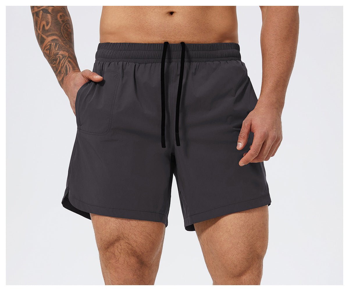 Men's Athletic Shorts - Quick - Dry Double - Layer for Basketball Tennis Running - WutongActive
