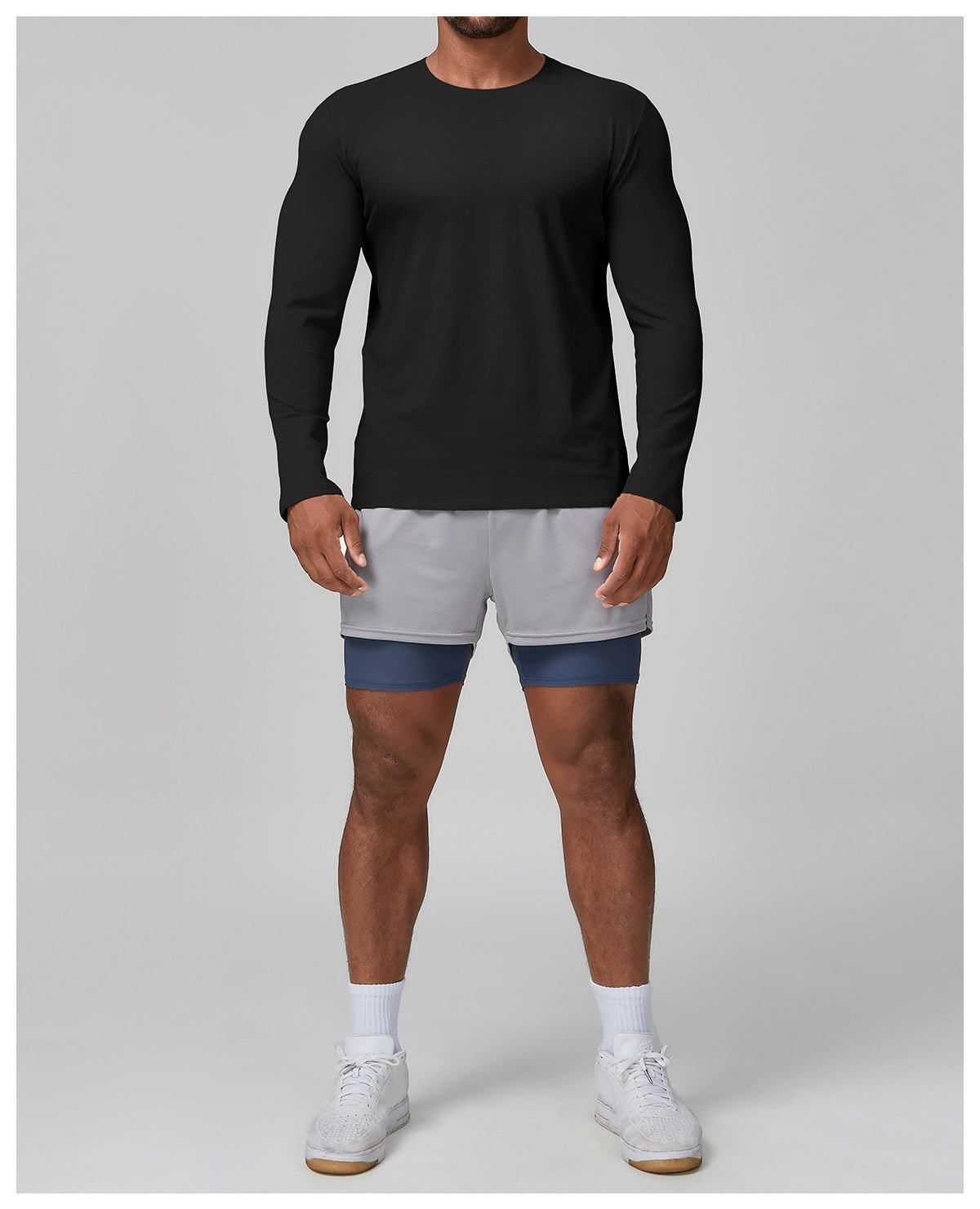 Men's Breathable Performance Long Sleeve T-Shirt - WutongActive