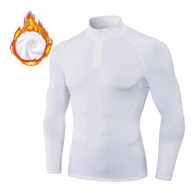 Men's Fleece - Lined Compression Top - WutongActive