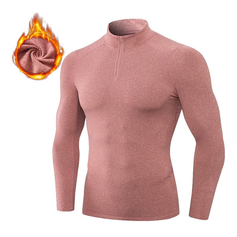 Men's Fleece - Lined Compression Top - WutongActive