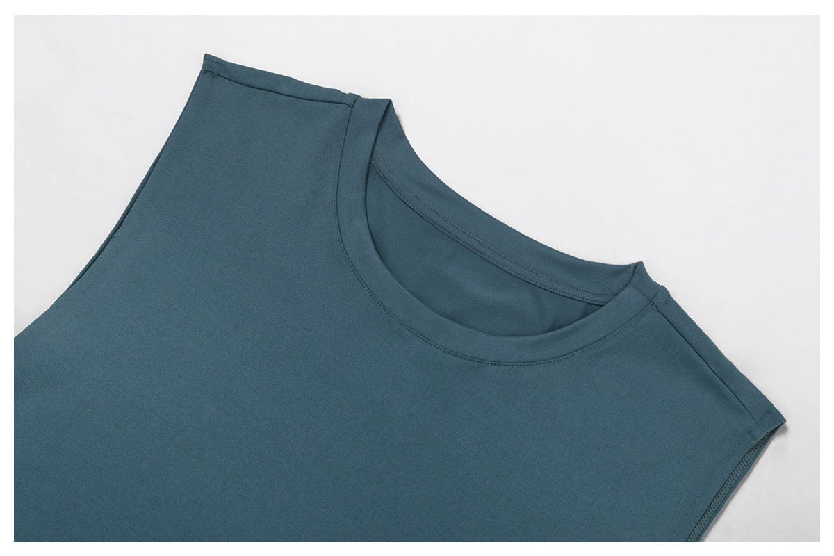 Men's Sleeveless Athletic Top - Breathable Sweat - Wicking Running - WutongActive