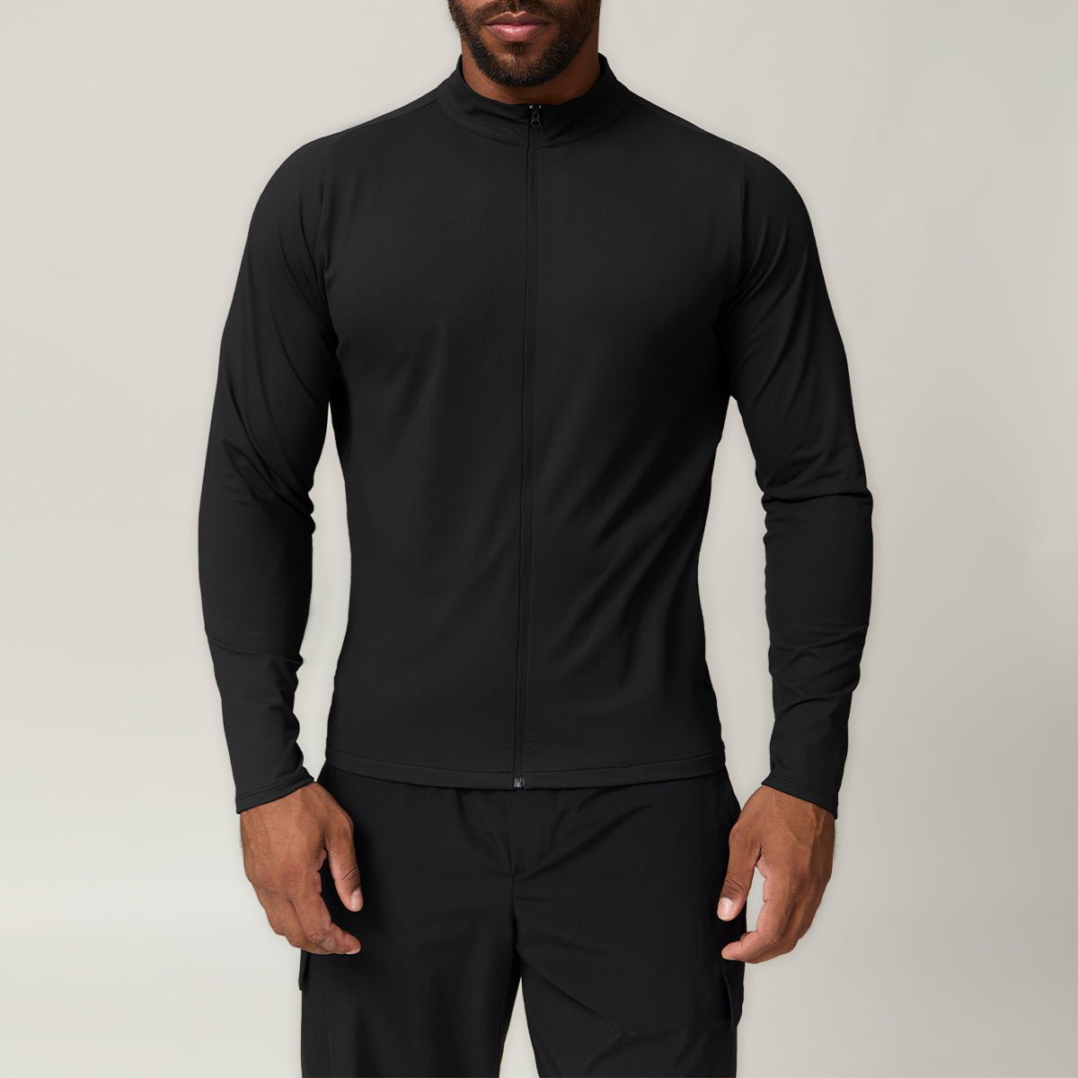 Men's Stand - Collar Training Jacket - WutongActive