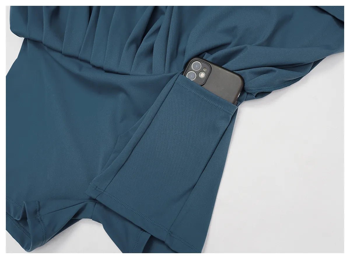 Naked - Feel Two - in - One Sports Dress - WutongActive
