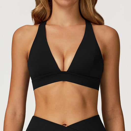 Naked - Feel Yoga Bra - Cross - Back Design - WutongActive