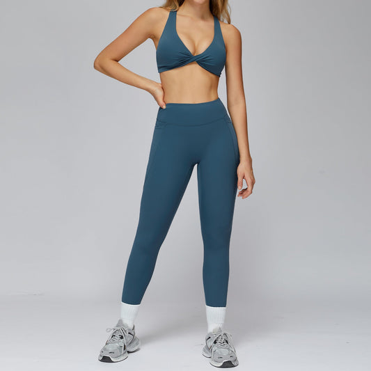 WutongActive Naked Feeling Yoga Set Navy Blue