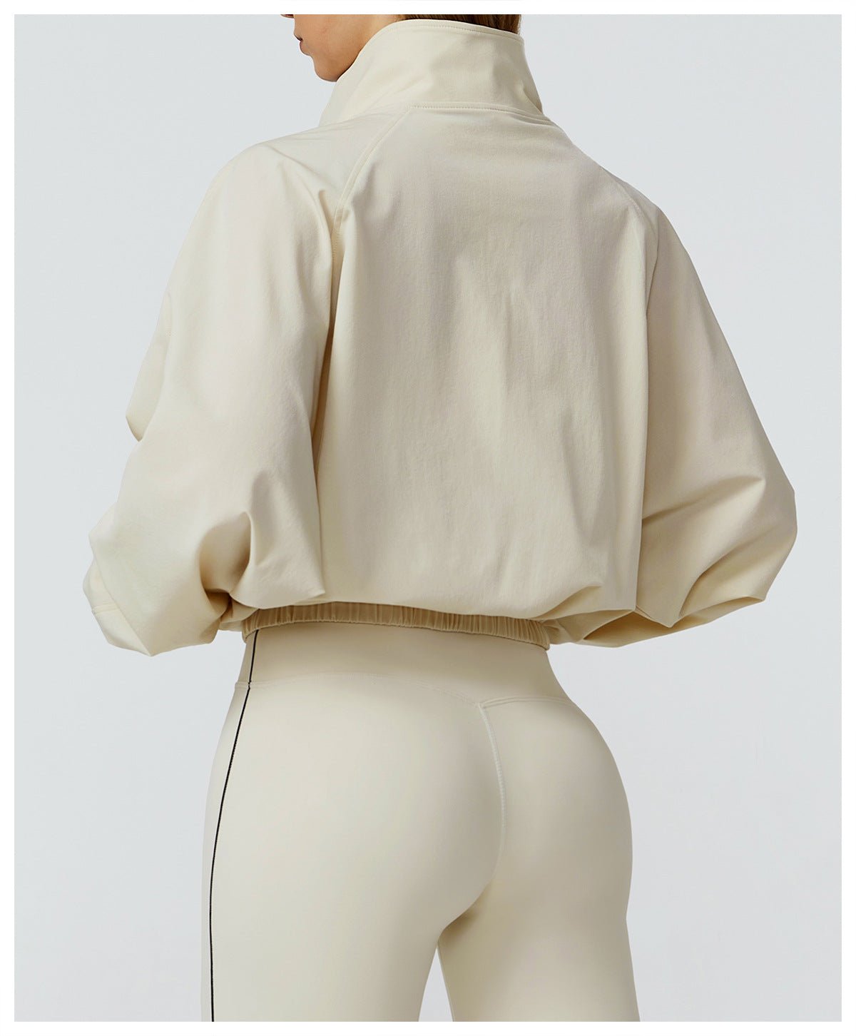 Quick - Dry Sports Jacket - Stand Collar Windproof Design for Women's Fitness - WutongActive
