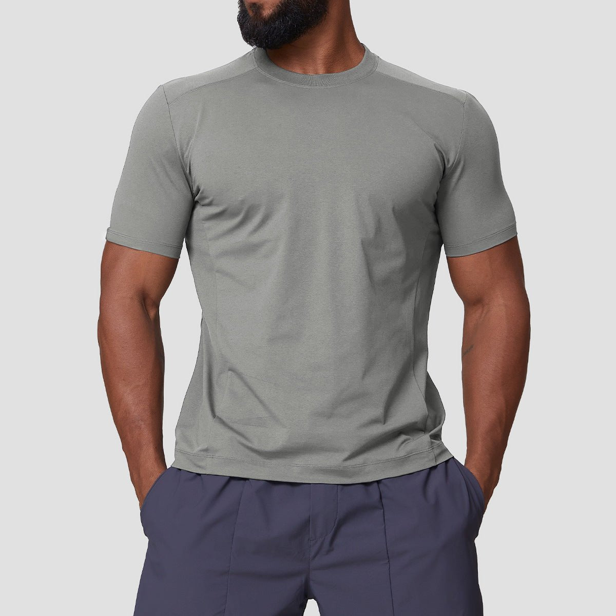 Travel Crewneck Tee - WutongActive