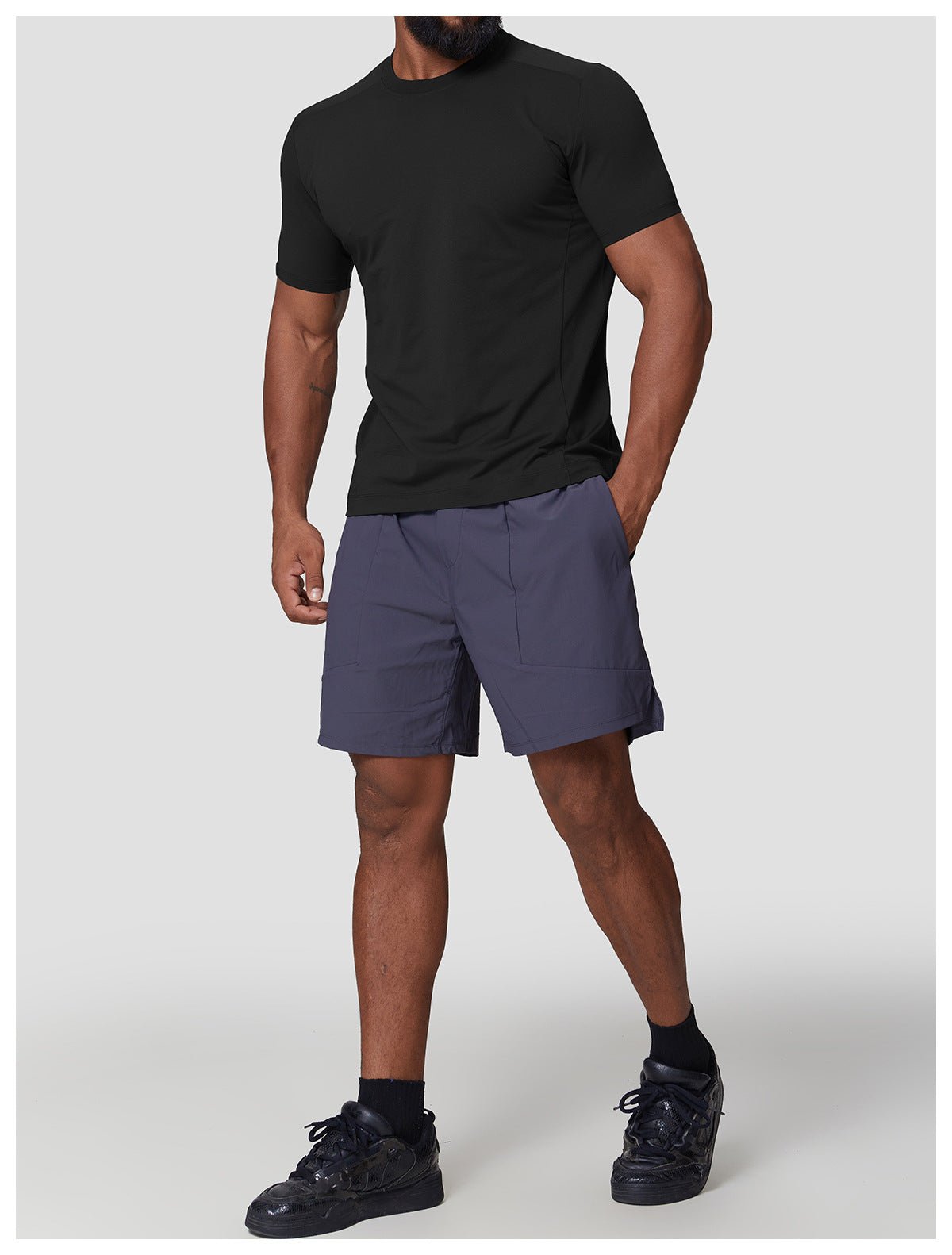 Travel Crewneck Tee - WutongActive