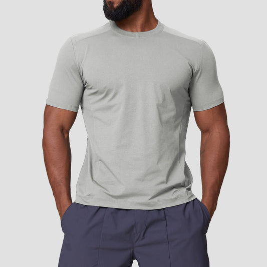 WutongActive Travel Crewneck Tee Off-White Grey