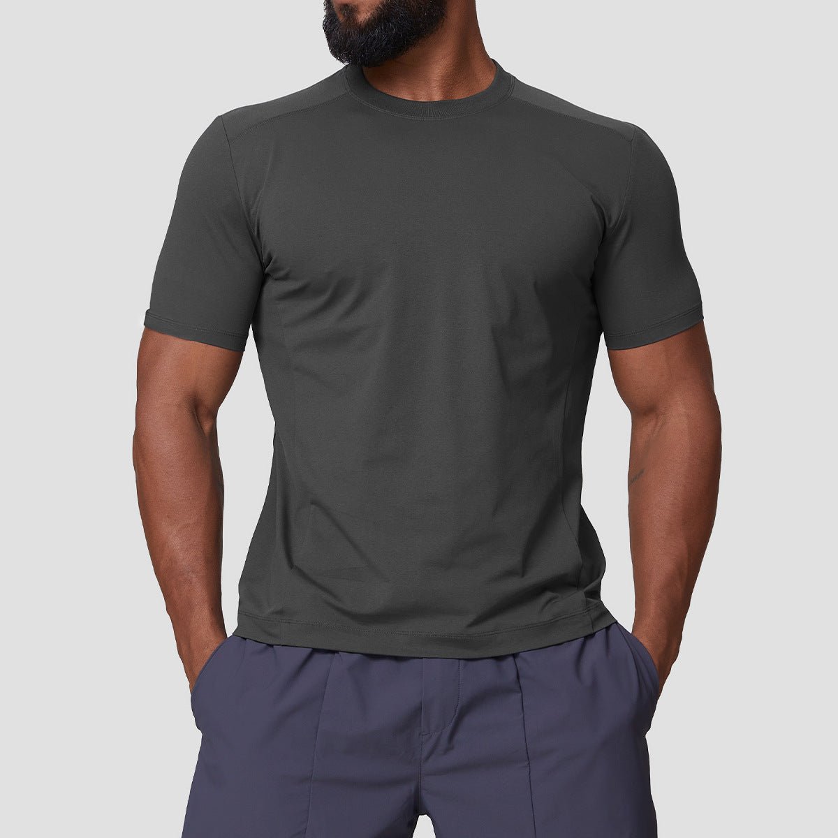 Travel Crewneck Tee - WutongActive