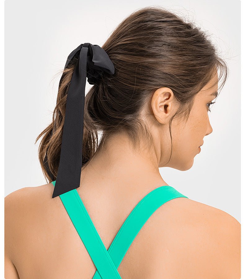 Viral Tie - Strap Sports Bra - Cooling Fabric, Strong Elastic Band | 10 Colors - WutongActive