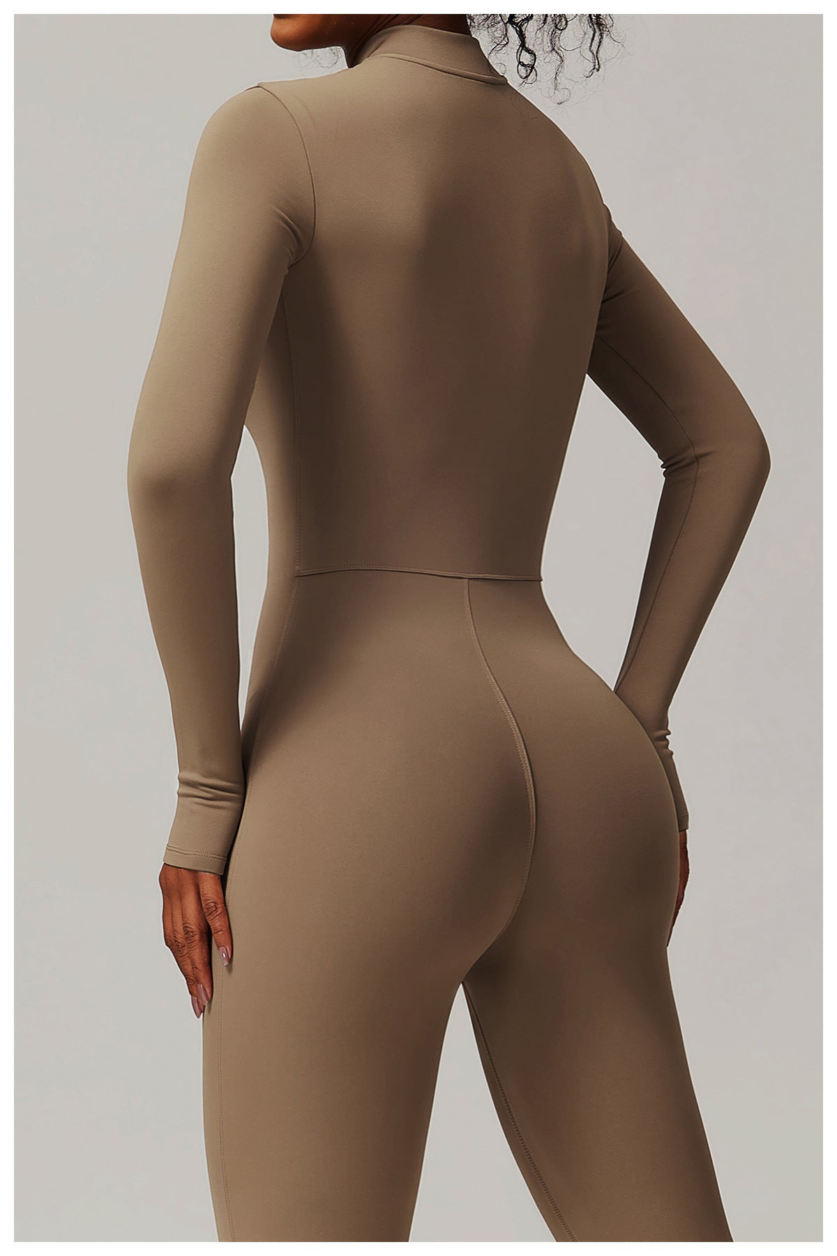 Winter Full - Body Onesie - Fleece - Lined Tight - Fit Yoga Jumpsuit - WutongActive