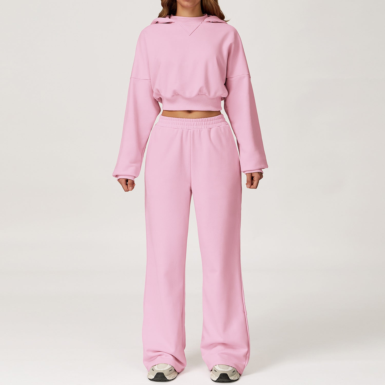 Women's Oversized Hoodie Tracksuit Set - Cozy Fall - WutongActive