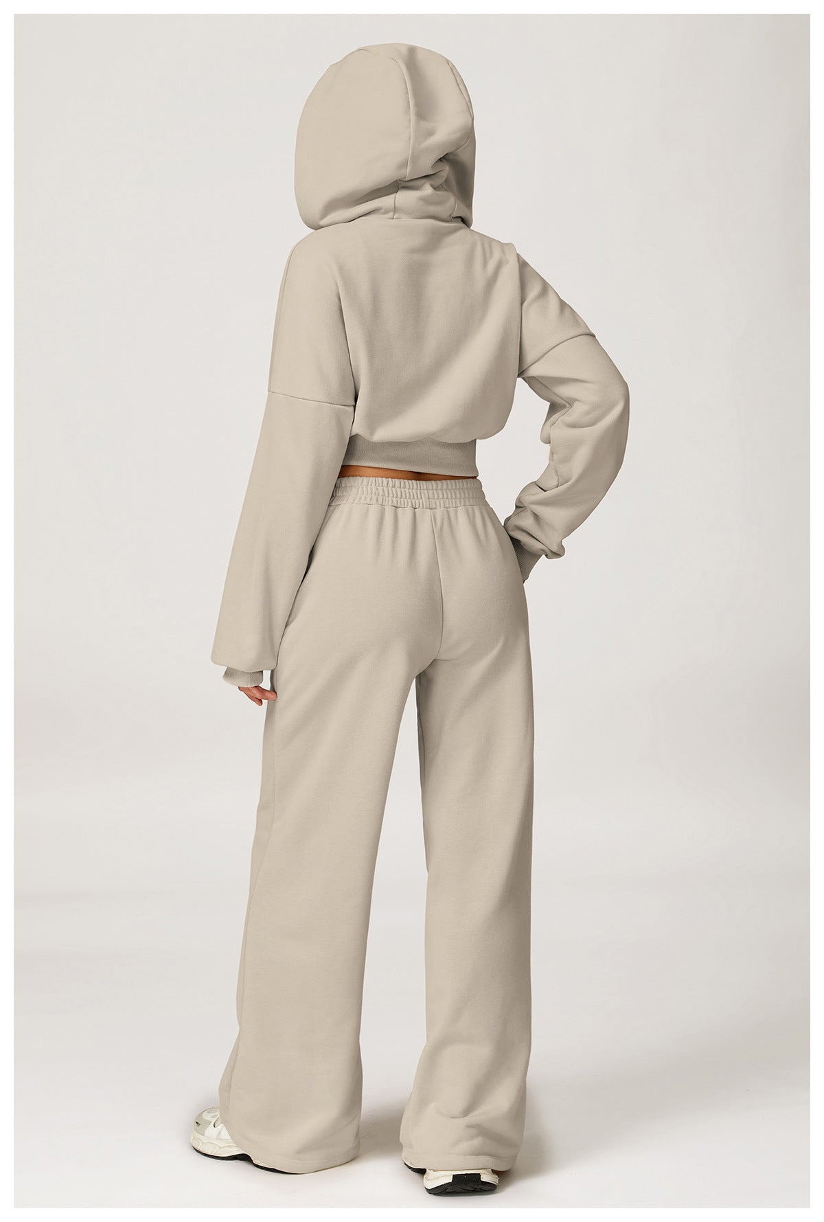 Women's Oversized Hoodie Tracksuit Set - Cozy Fall - WutongActive