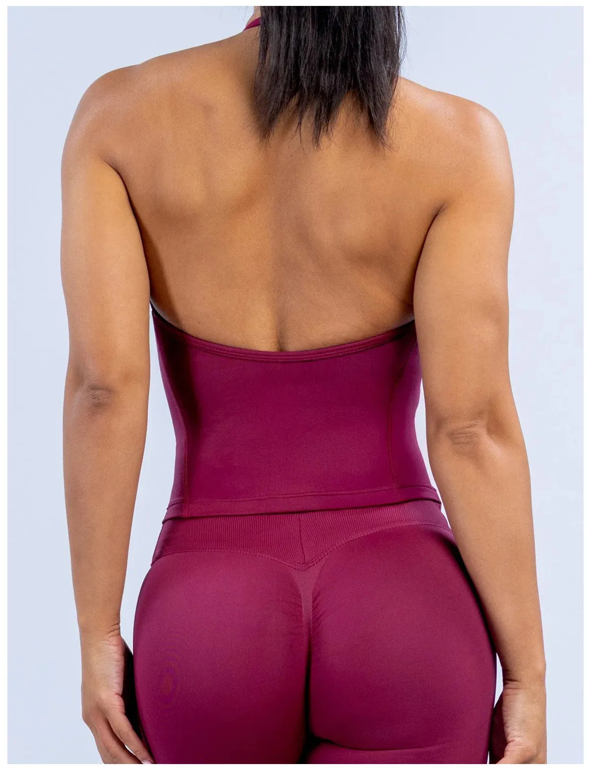 WutongActive Seamless Halter Yoga Tank Top - Open Back Workout Camisole | Gym Wear Supplier