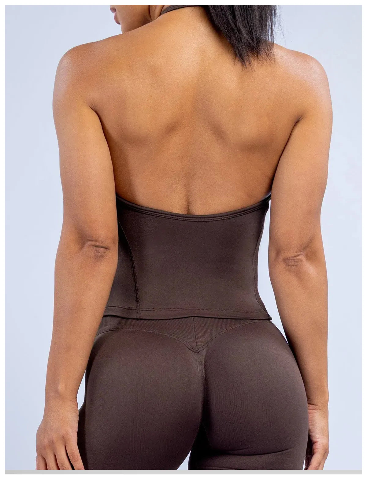 WutongActive Seamless Halter Yoga Tank Top - Open Back Workout Camisole | Gym Wear Supplier