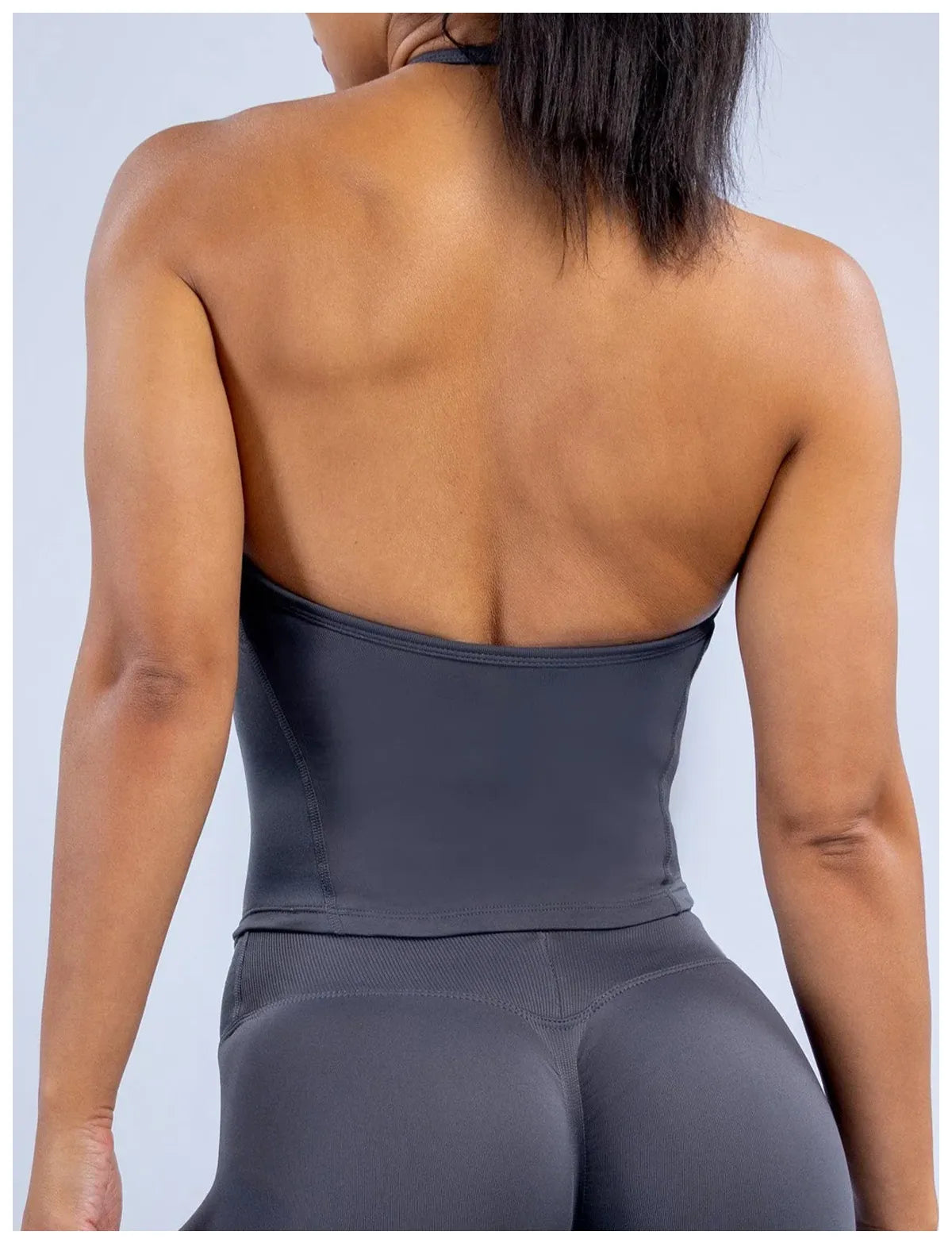 WutongActive Seamless Halter Yoga Tank Top - Open Back Workout Camisole | Gym Wear Supplier