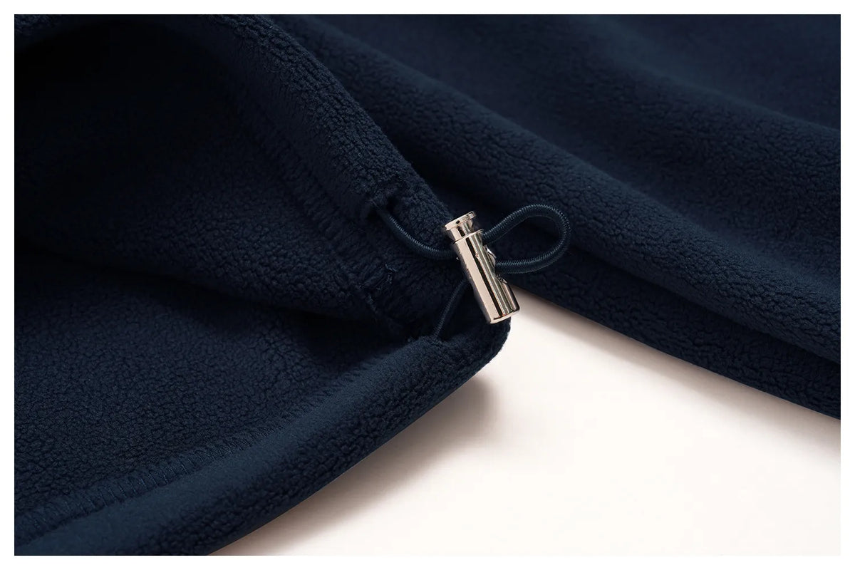 WutongActive Half-Zip Polar Fleece Workout Sweatshirt - Cinch Waist | Gym Wear Supplier