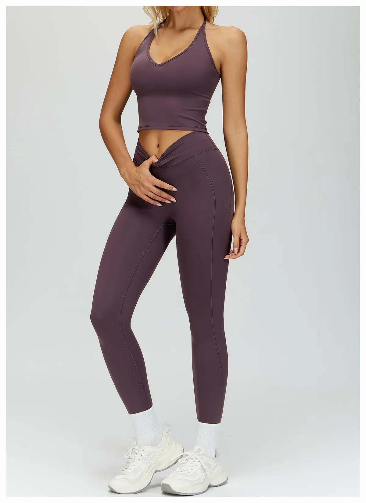 Women Seamless Yoga Set Gym Wear - Workout Activewear