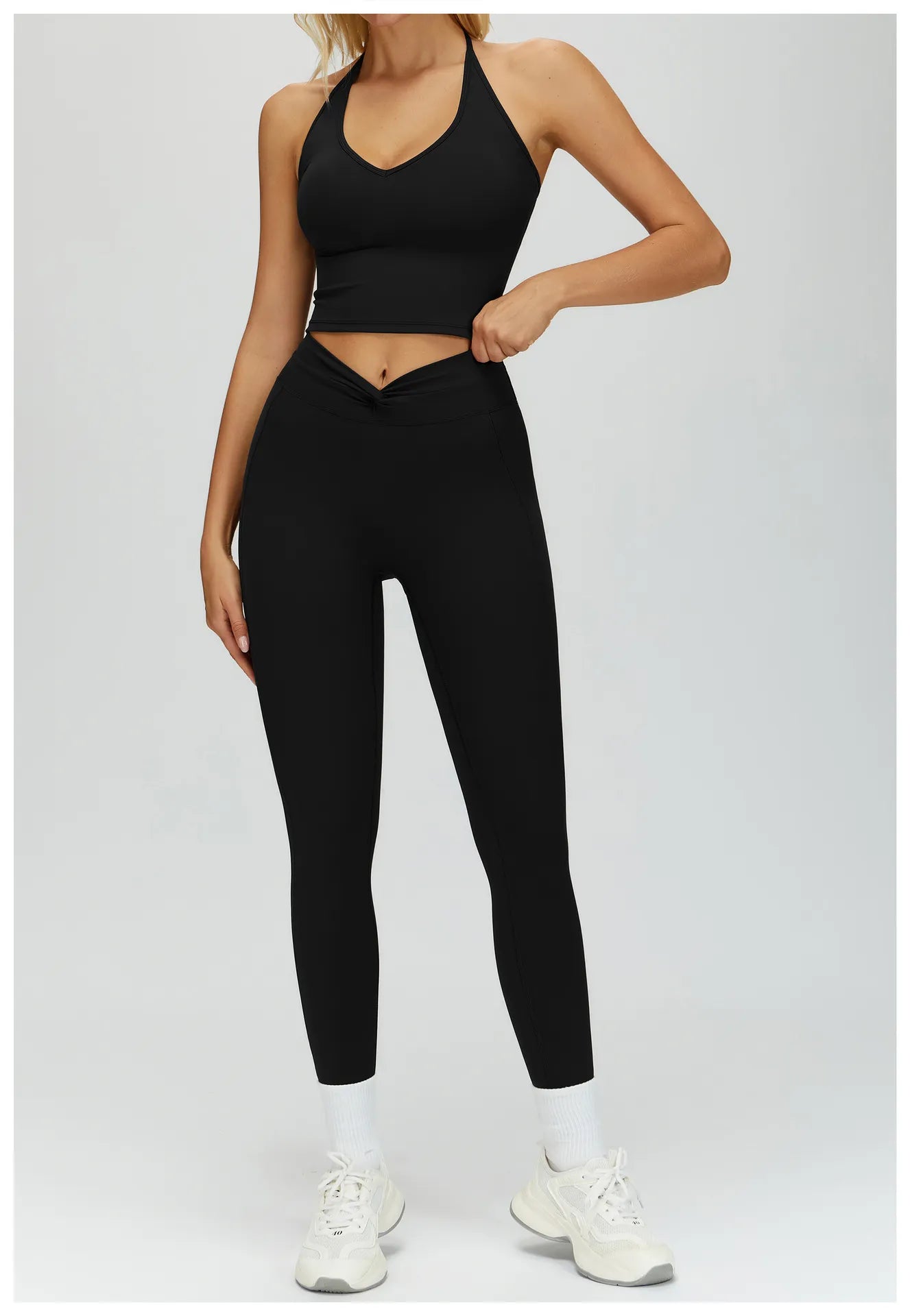 #"gym wear supplier"Women Seamless Yoga Set Gym Wear33# - WutongActive