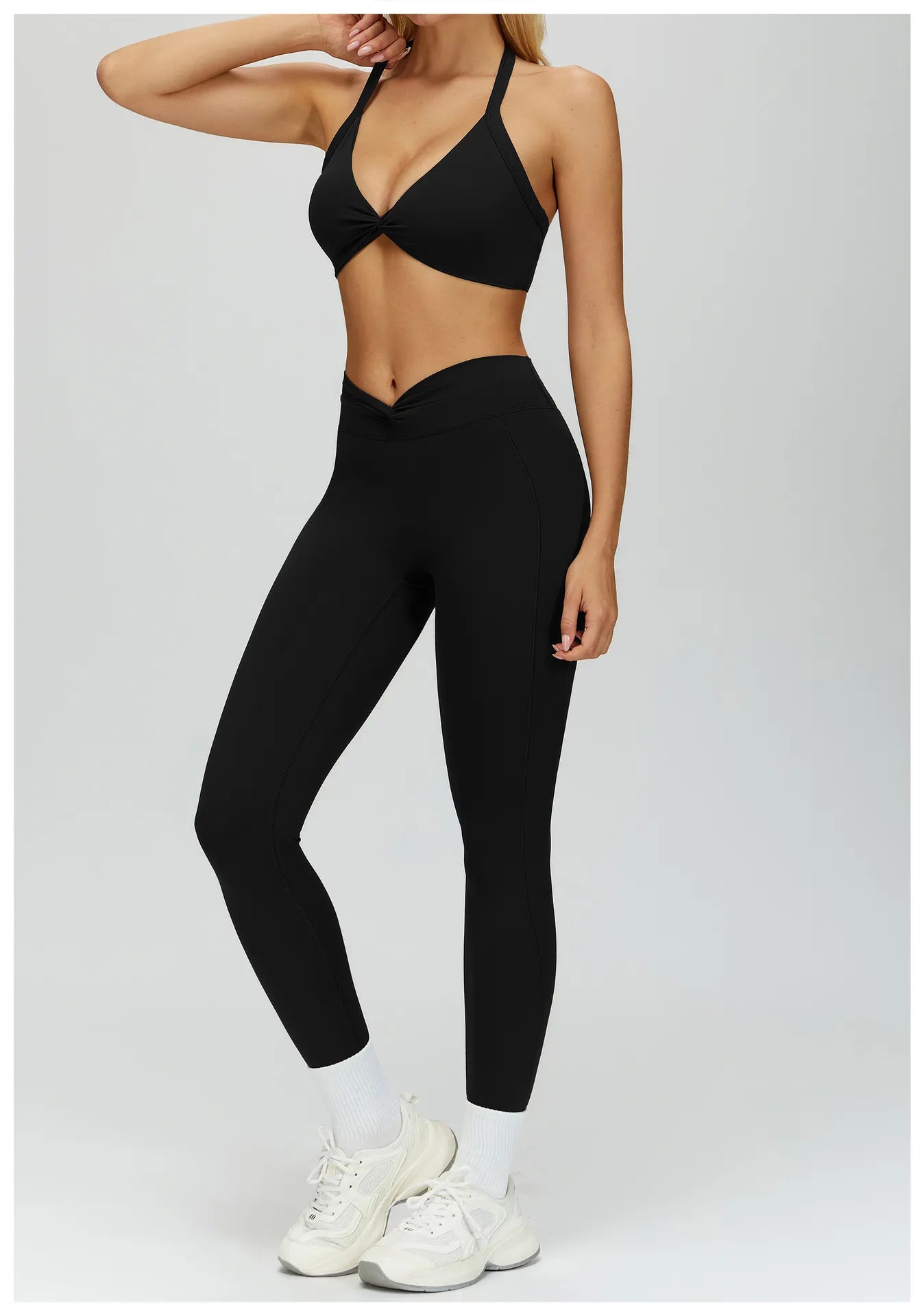 #"gym wear supplier"Women Seamless Yoga Set Gym Wear44# - WutongActive